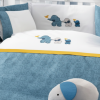 Σετ Προίκας 9τμχ 70*140 Elephant Blue