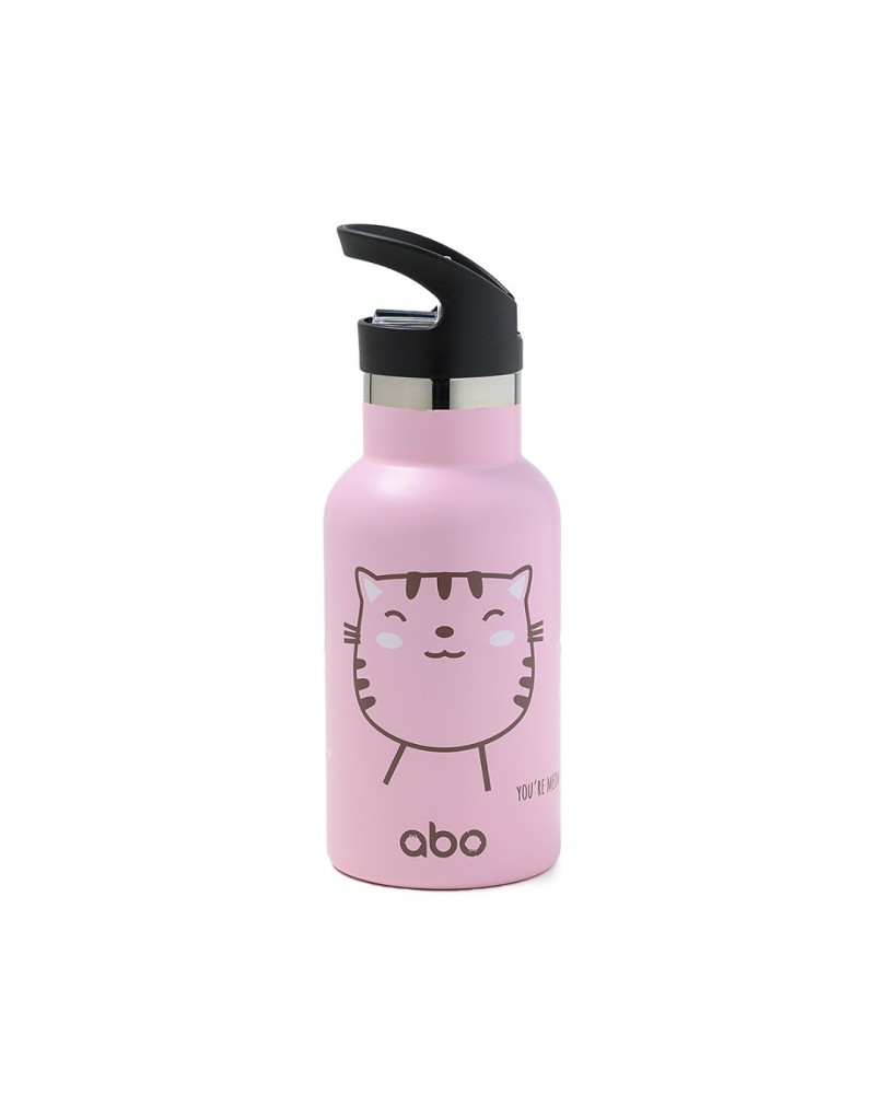 Παγούρι Θερμός 350 ml Με Έξτρα Πώμα Abottle YOU’RE MEOW FAVORITE