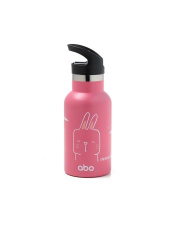 Παγούρι Θερμός 350 ml Με Έξτρα Πώμα Abottle SOMEBUNNY LOVES YOU
