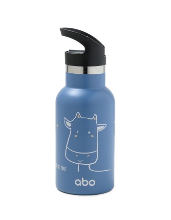Παγούρι Θερμός 350 ml Με Έξτρα Πώμα Abottle HELLO! COW ARE YOU?