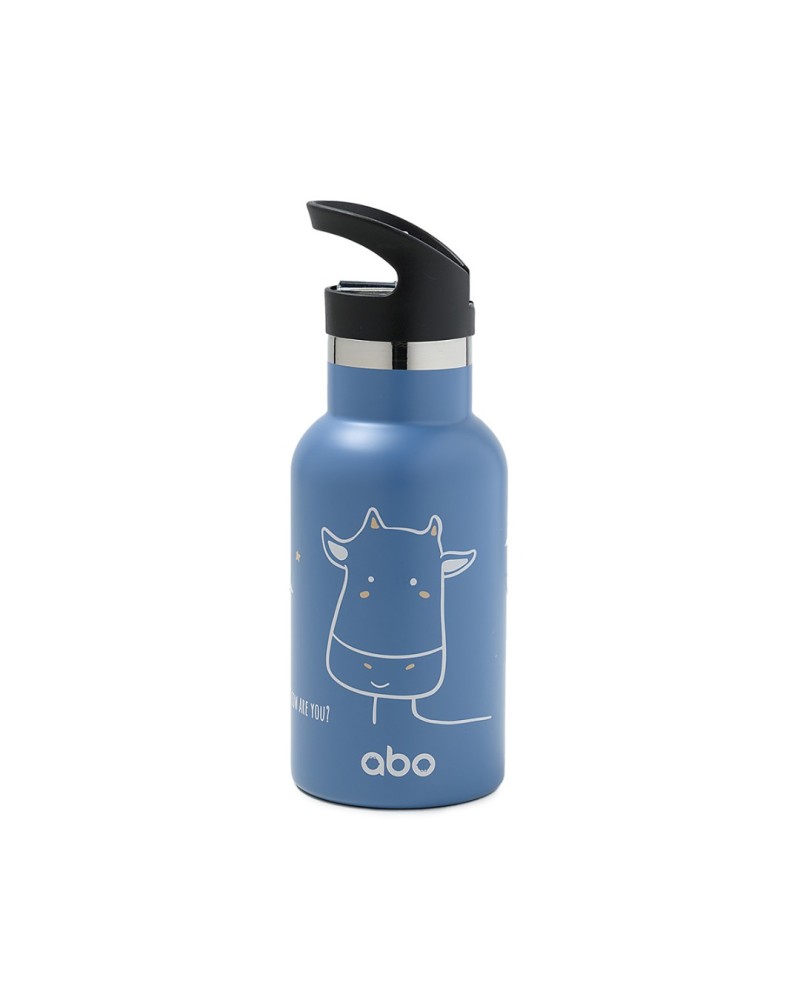 Παγούρι Θερμός 350 ml Με Έξτρα Πώμα Abottle HELLO! COW ARE YOU?