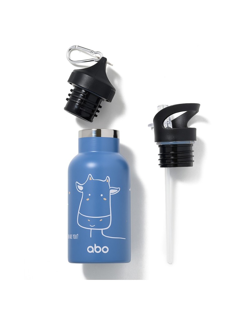 Παγούρι Θερμός 350 ml Με Έξτρα Πώμα Abottle HELLO! COW ARE YOU?