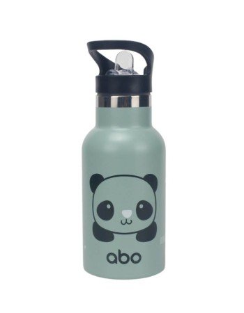 Παγούρι θερμός 350 ml Με Έξτρα Πώμα Αbottle BORN TO BE PANDASTIC