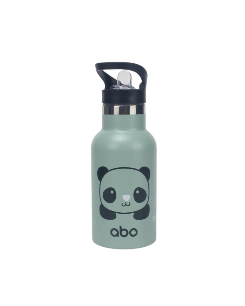Παγούρι θερμός 350 ml Με Έξτρα Πώμα Αbottle BORN TO BE PANDASTIC