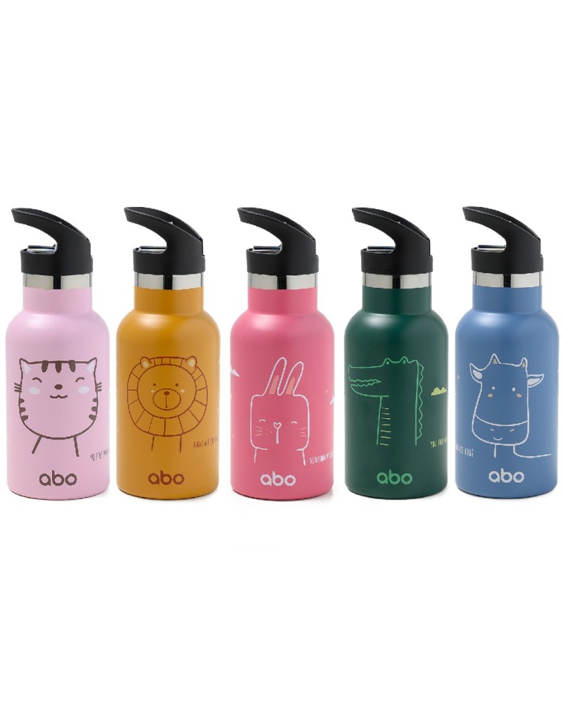Παγούρι Θερμός 350 ml Με Έξτρα Πώμα Abottle HAVE A ROARSOME DAY