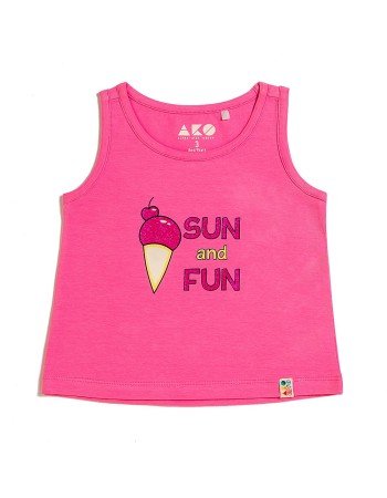 Μπλούζα Αμάνικη Sun And Fun