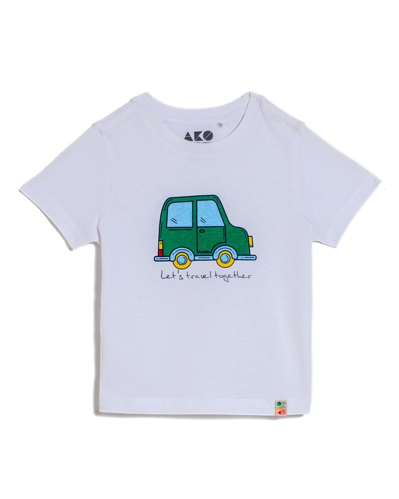Μπλούζα Κοντομάνικη Lets Travel Together