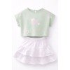 Σετ Φούστα Με Μπλούζα